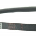 Remeň ventilátora, W9501-51000, remeň vodnej pumpy, 11714725, REFM-6410, 6-25-130-01, Kubota V2003, Kubota V2203, Kubota L4508,