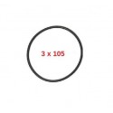O-ring, Kubota L3408 front wheel hub
