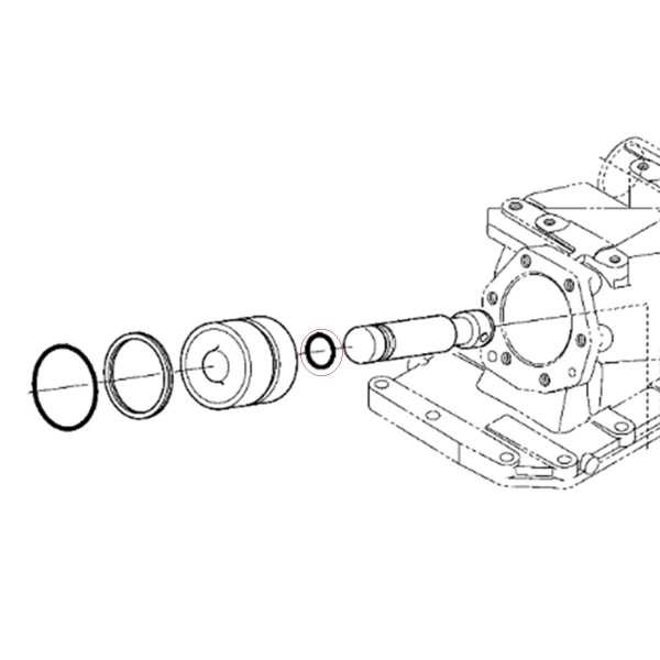 O-Ring 04816-00320 31,50 x 38,50 x 3,50 mm Kubota B2330 B2920 B7510 M4900 M5000 M5700 M7040 5-27-101-89