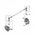 M16 castle nut / Yanmar EF352T / EF393T