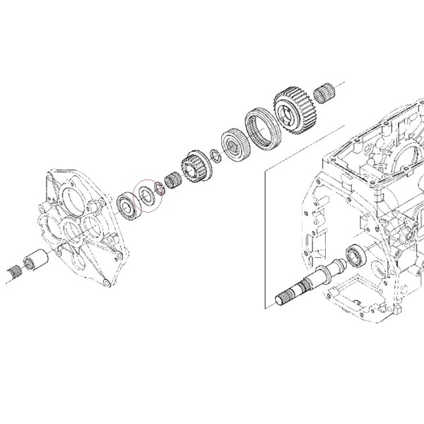 PTO Sprocket Flange 25 x 36.36 mm Kubota TC403-62650 5-26-215-34 L4600 L4801 L4708 L4802 L5018