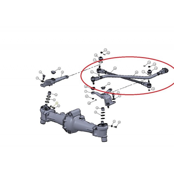 Steering rod
