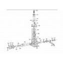 Système de direction colonne de direction Mitsubishi VST MT224