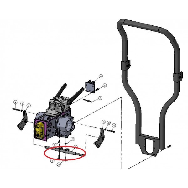 Mitsubishi VST Rear Suspension Lower Bracket