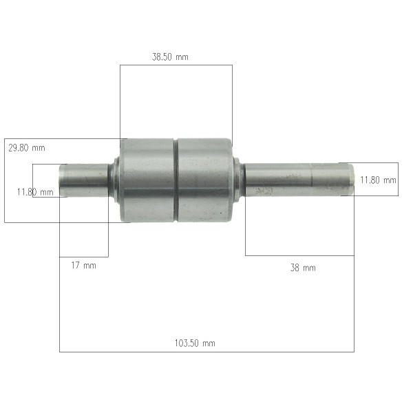 Water pump bearing 30 x 105.50 mm / Rs60 / Kubota / Hinomoto / WPB-KHMi1