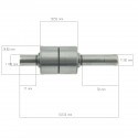 Łożysko pompy wody 30 x 105.50 mm / Rs60 / Kubota / Hinomoto / WPB-KHMi1 | Traktor.com.pl