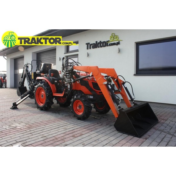 Ciągnik Kubota B2420 / TUR / LW-5 | opinie | video | dane | cena