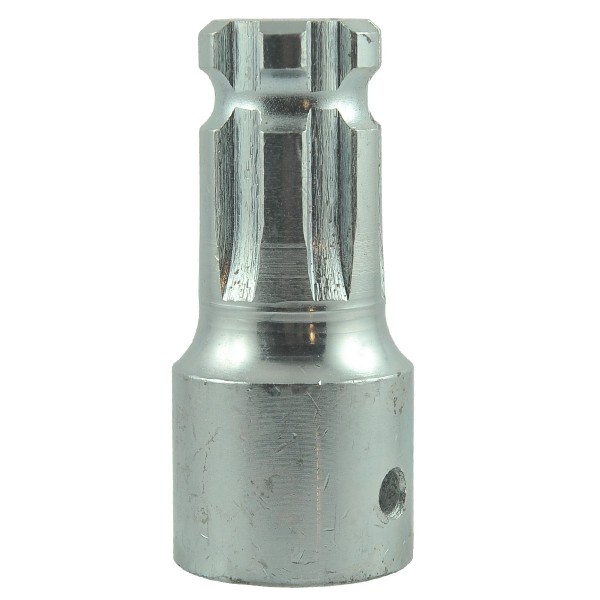 PTO shaft adapter / 1'-18T / 1-3 / 8'-6T / Mitsubishi MT1401 / MT1410 / MT1601 / MT1610 / MT1801