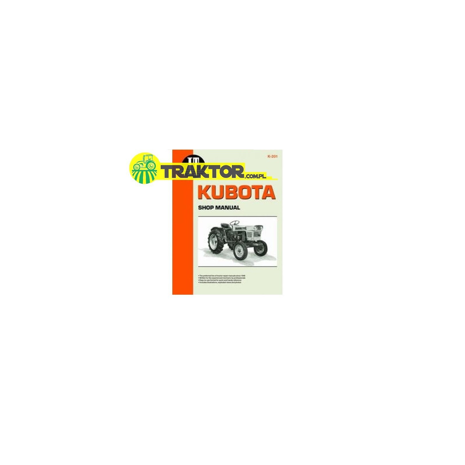 MANUAL-KUBOTA B5100, B6100, B7100, L175, L185, L210, L225, L225DT, L235, L245, L260, L275, L285, L295, L305, L345, L355