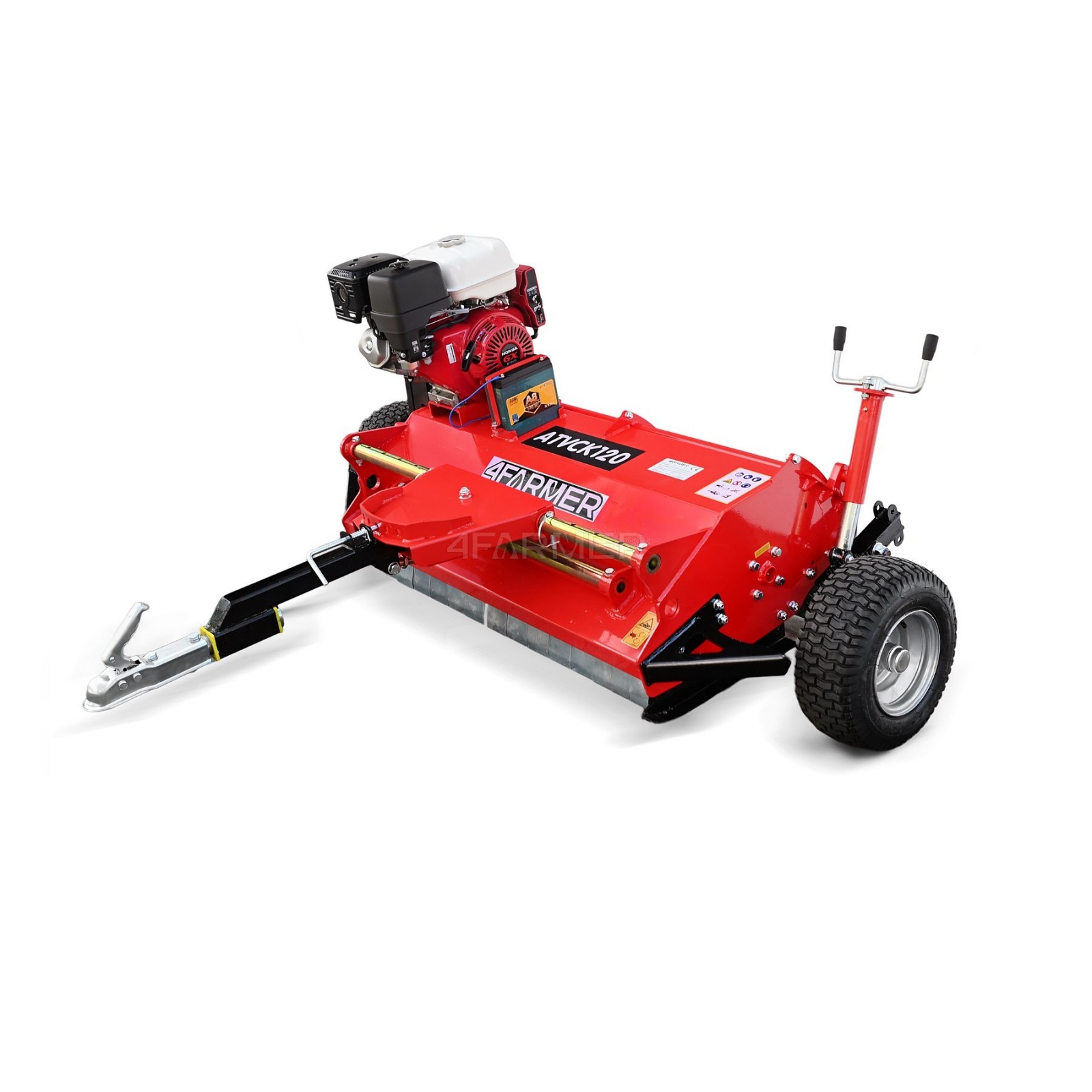 Kosiarka bijakowa ATVE 120, silnik Honda 4FARMER
