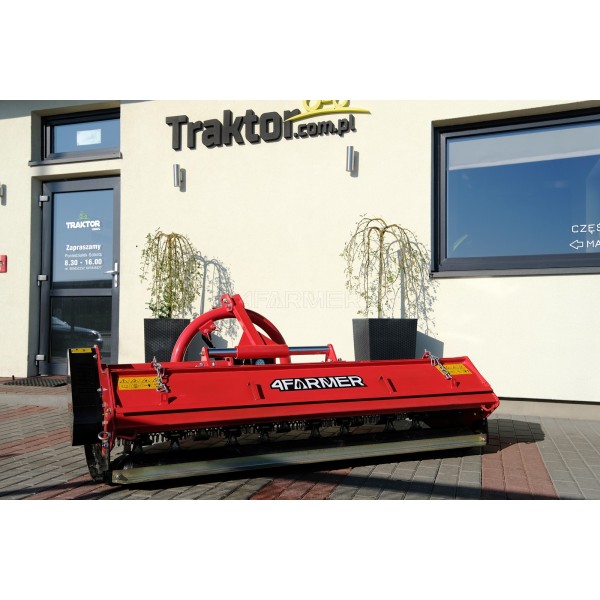 Kosiarka bijakowa z przesuwem hydraulicznym EFDH 200 Professional 4FARMER | Traktor.com.pl