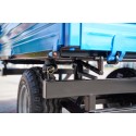 Przyczepa rolnicza jednoosiowa 2.5T z kiprem 4FARMER | Traktor.com.pl
