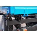 Single-axle agricultural trailer 2.5T with a 4FARMER tipper