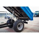 Jednonápravový zemědělský přívěs 2,5T se sklápěčem 4FARMER