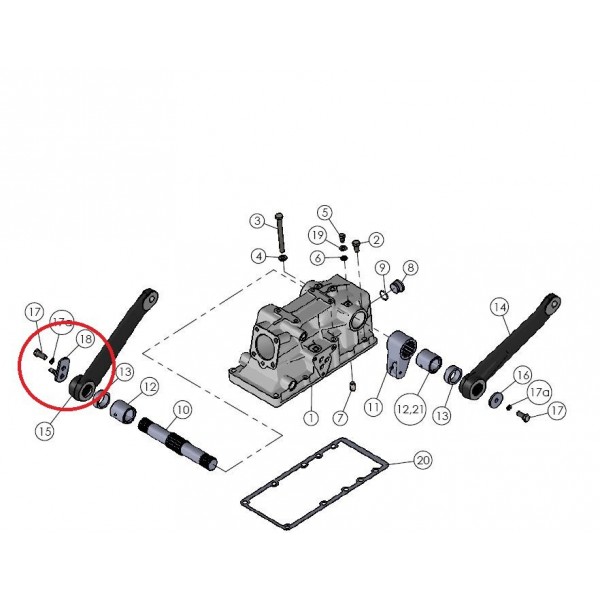 Mitsubishi VST MT180/222/270 Hubbereichsstift