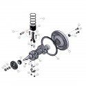 Perno de biela, MM402547, MBG0805100GA0, VST Fieldtrac MT180, VST Fieldtrac MT224, VST Fieldtrac MT270