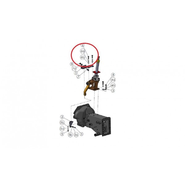 Zadní náprava Mitsubishi VST MT180/222/270