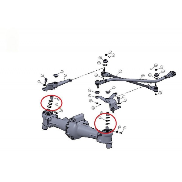 Mitsubishi VST MT180/222/270 Lenkgetriebescheibe