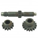 Wałek przekładni, 66416-14210, 66416-14270, 66416-14212, 66416-14260, Kubota B1550, Kubota B1750