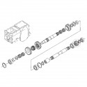 Piñón, 14T, 18T, 67311-14530, 42054, Kubota B
