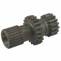 Arbre, 25T, 21T, 16T, pignon, 1480-207-001-10, 42051, Ieki TE3210, Iseki TU1700, Iseki TU1900, Iseki TU2100
