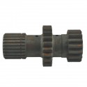 Arbre, 25T, 21T, 16T, pignon, 1480-207-001-10, 42051, Ieki TE3210, Iseki TU1700, Iseki TU1900, Iseki TU2100
