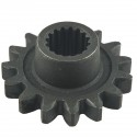 Pignon, 67211-14260, 15 dents, 16 dents, Kubota B1200, Kubota B1400, 42016