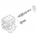 Kettenrad, 1427-211-004-00, Iseki, 13T/19T, 13T / 19T, 13T, 19T