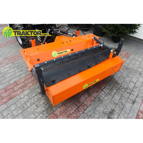 Balayeuse de 120 cm pour tracteur avec panier Sanko