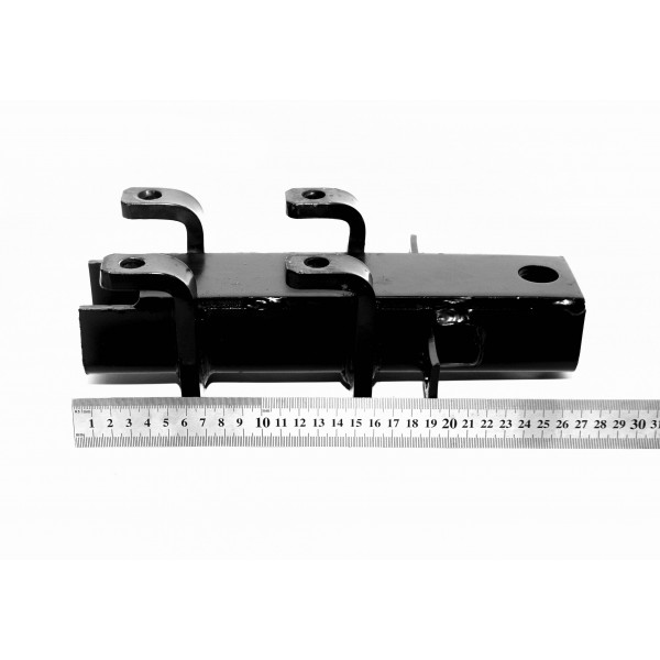 Bracket hitch drawbar attachment