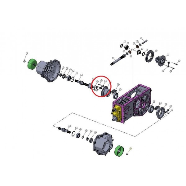 Mitsubishi VST Riegelschloss