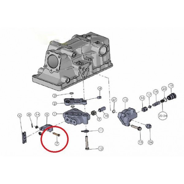 Mitsubishi VST MT224 Wagenheber und Handbremssplint