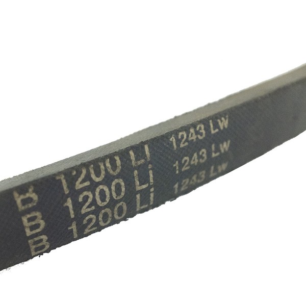 Klínový řemen 17 x 1200 mm, B1200Li, B1243Lw pro cepovou sekačku, pro štěpkovač