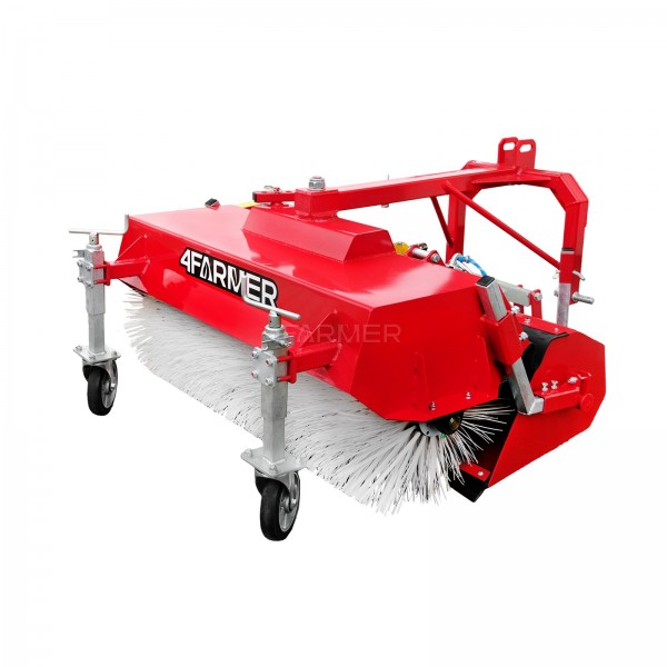 Zamiatarka 120 cm do traktora z koszem 4FARMER