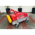 120 cm zametací stroj za traktor 4FARMER s košom