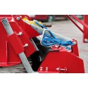 Balayeuse de 120 cm pour tracteur 4FARMER avec panier