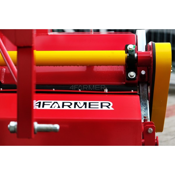 Zamiatarka 120 cm do traktora z koszem 4FARMER