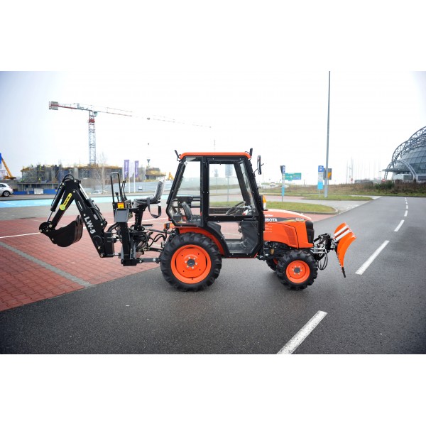 Straight snow plow SBH130 130 cm, hydraulic 4FARMER