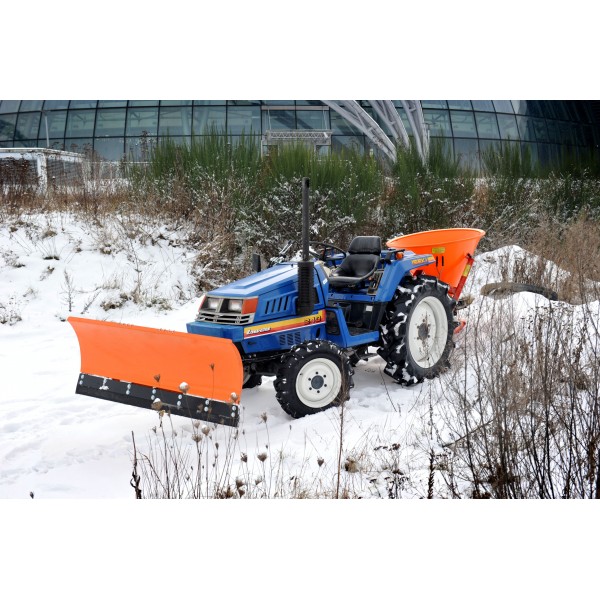 Straight snow plow SBH130 130 cm, hydraulic 4FARMER