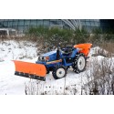 Rovný snehový pluh SBH130 130 cm, hydraulický 4FARMER