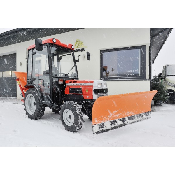 Rovný snehový pluh SBH130 130 cm, hydraulický 4FARMER