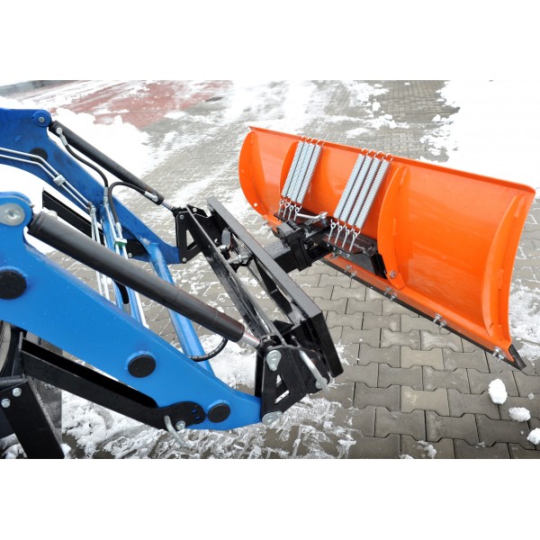 Rovný snehový pluh SBH130 130 cm, hydraulický 4FARMER