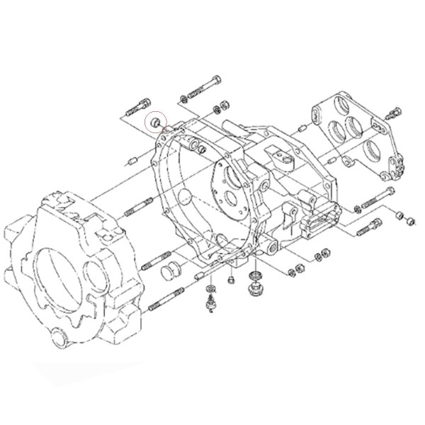 Zaślepka 34070-12230 korek 38 mm Kubota L2900 L3300 L4200 L4400 34070-12230