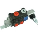 Rozdzielacz hydrauliczny 1 sekcyjny ręczny  / 40L
