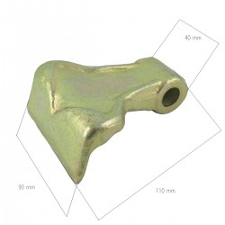 Flail, hammer knife, flail hammer for EFGC / EFGCH / STARK / GEO / KELFRI / SANCO / 700 g / Ø16 mm