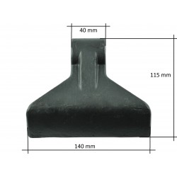 Schlegel, Hammermesser, Schlegelhammer für AG / AGF / GEO / KELLFRI / STARK / RM-30 Schlegelmäher 1140 g, 16 mm