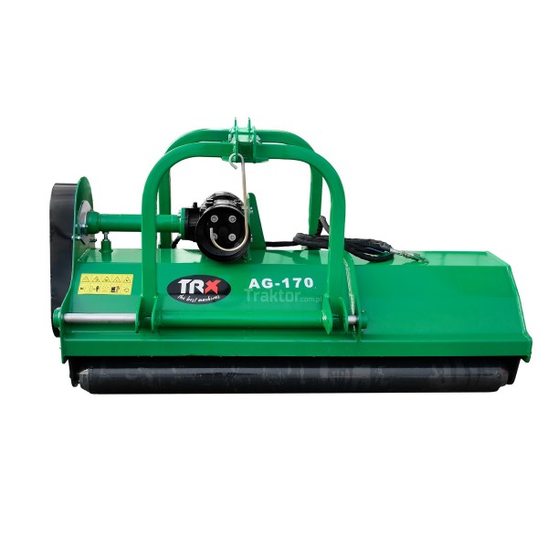 Faucheuse à fléaux double face AG 170 TRX avec déplacement hydraulique