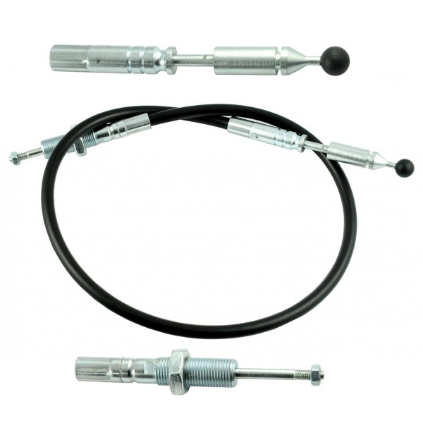 Cable mando distribuidor hidraulico 1m 2m