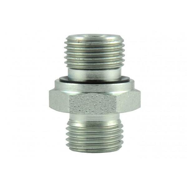 Nipple / straight connector with seal / M16 x 1.50 / 3/8"