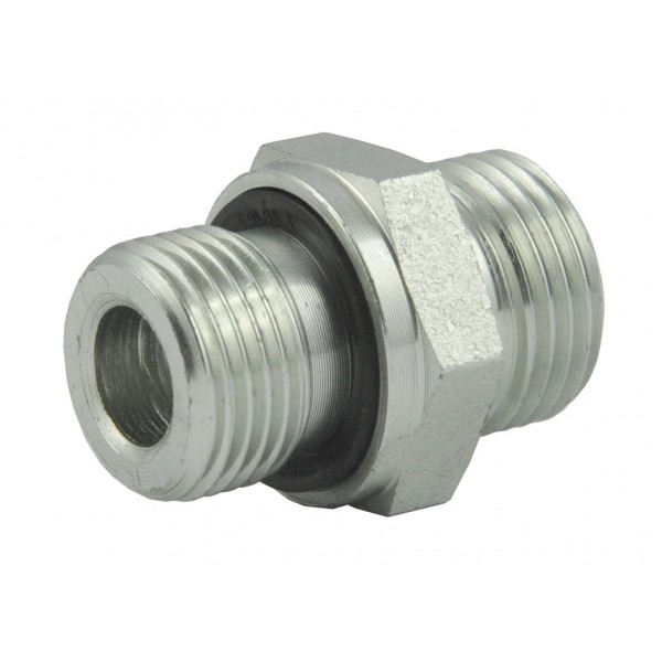 Nippel / Gerader Verbinder mit Dichtung / M18 x 1,50 / 3/8"